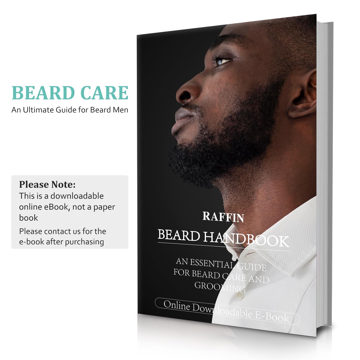 Beard Growth Kit, Upgraded Beard Growth Oil (2Oz) w/3 X Thickening Biotin & Castor Oil for Spot/Patchy Beard, Achieve Fuller, Thicker & Healthier Beards, Valentines Day Gifts for Him Boyfriend Husband - Image 9