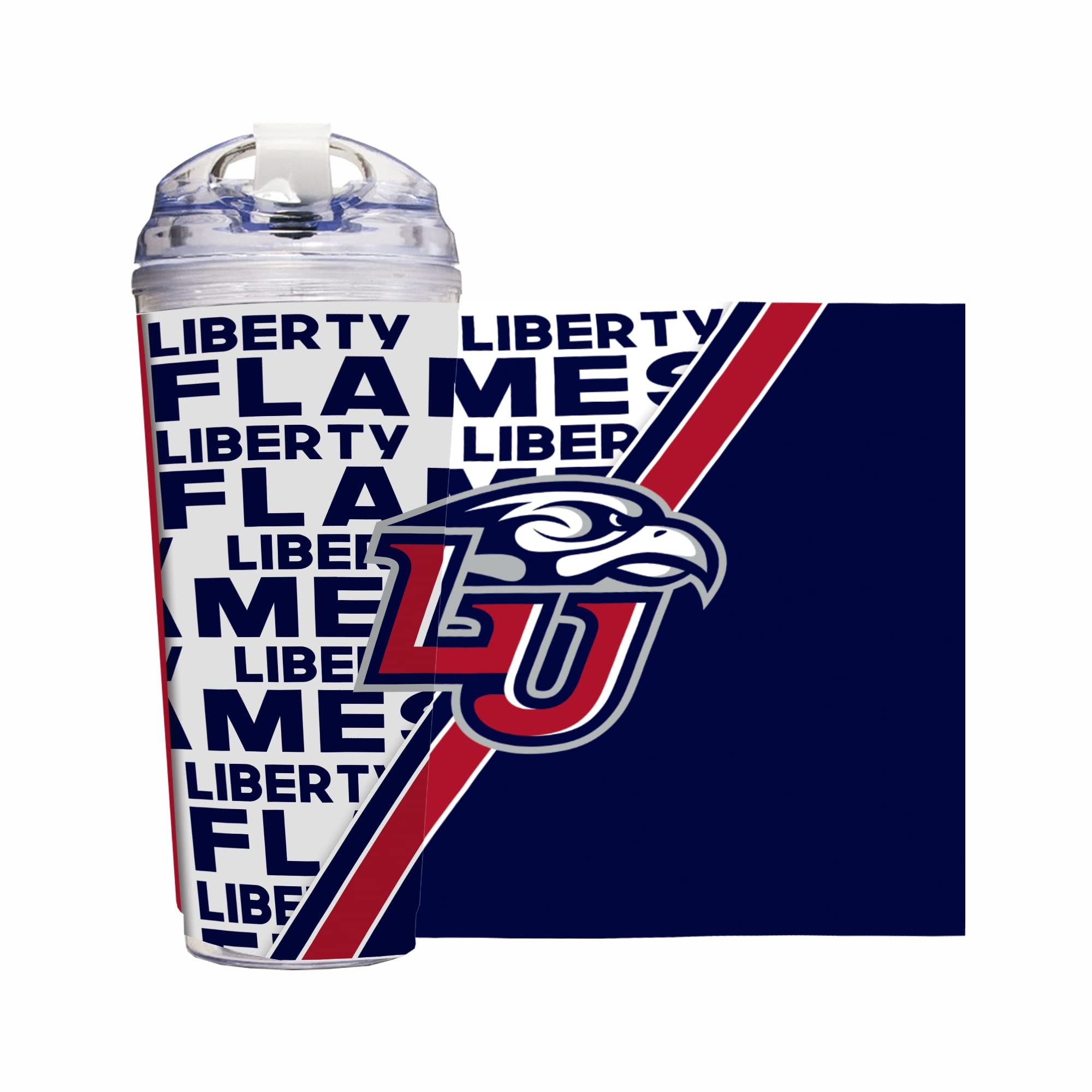 Gobelet étanche Liberty Flames 710 ml pour éviter les fuites au bureau