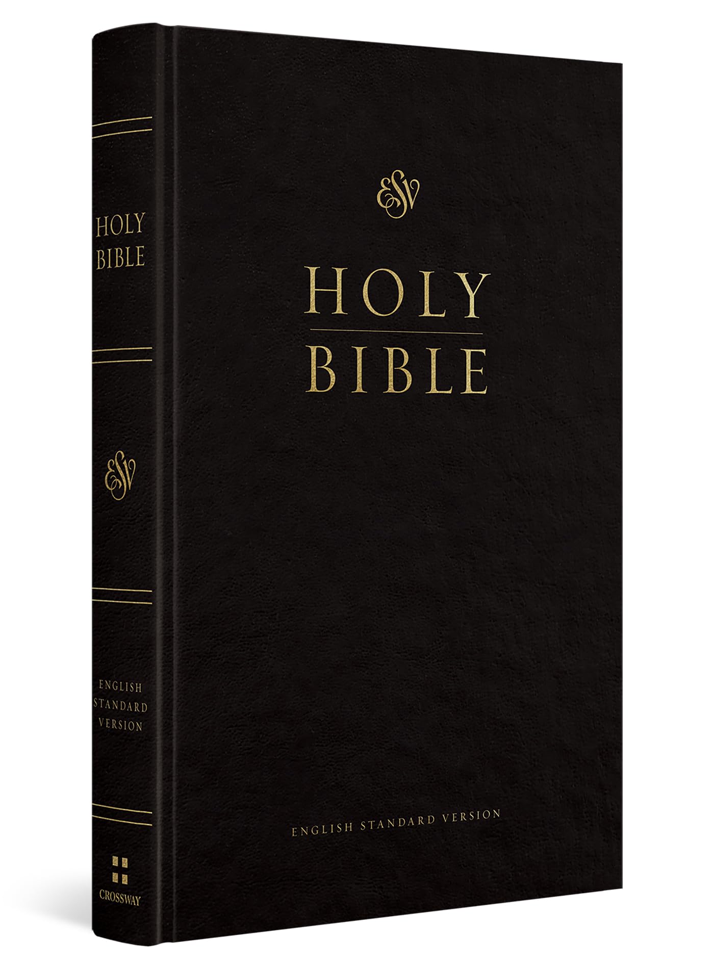 ESV Church Bible, Large Print, Red Letter (Hardcover, Black)