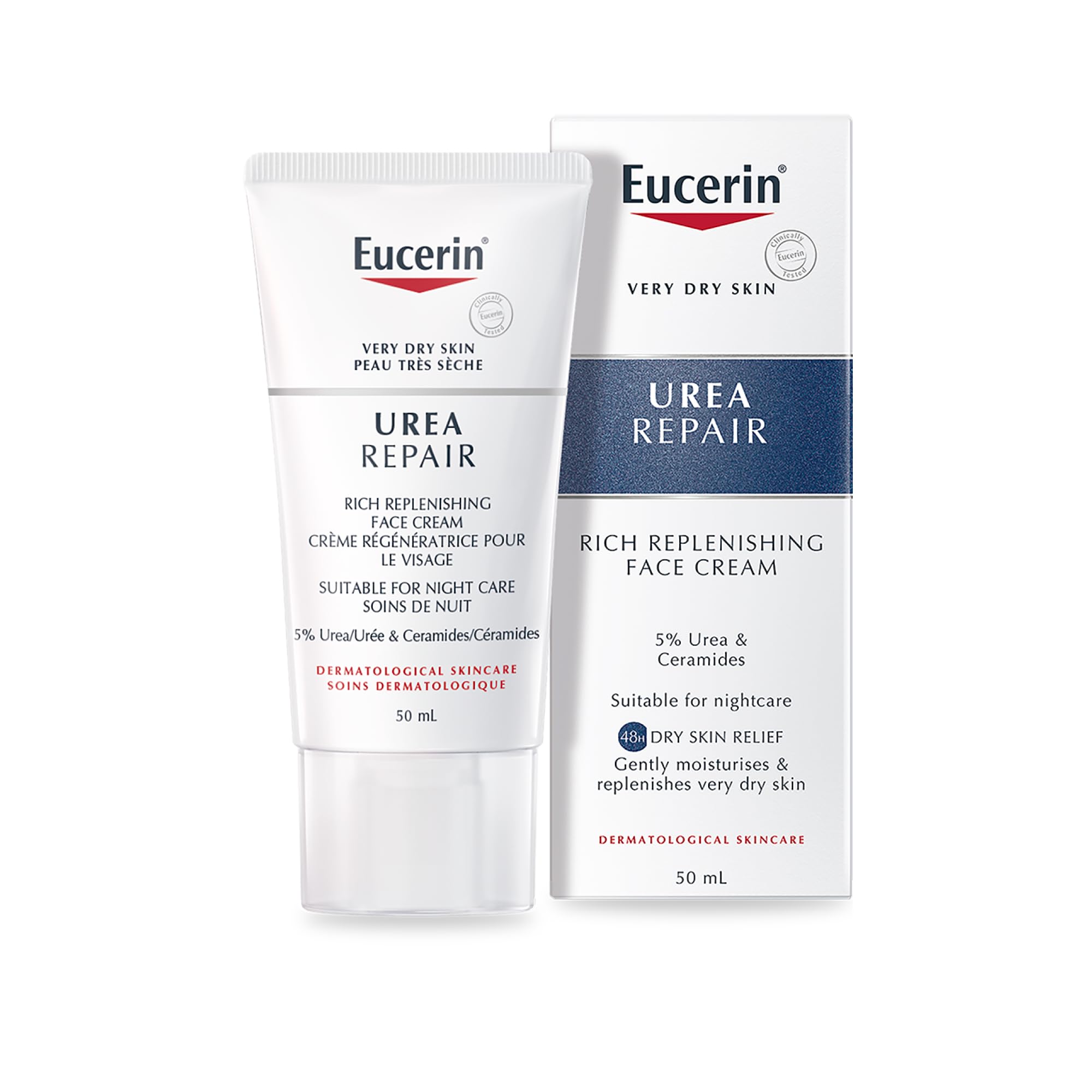Replenishing Face Cream Night 5% Urea 50ml