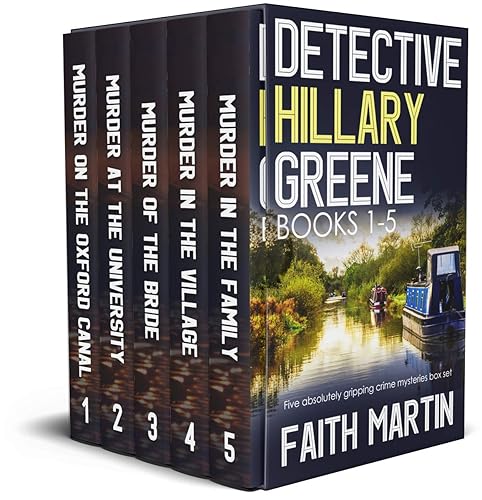 DETECTIVE HILLARY GREENE BOOKS 1–5 five absolutely gripping crime mysteries box set (Cozy crime and suspense mystery box sets)