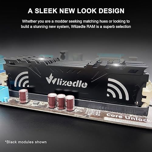 Miniatura 5 de DDR3 RAM 32GB Kit (4x8GB) 1866MHz CL13 DIMM Wlizedle Desktop Memory PC3-14900 240-Pin 1.5V 2Rx8 Dual Rank Channel Non-ECC Unbuffered PC Computer