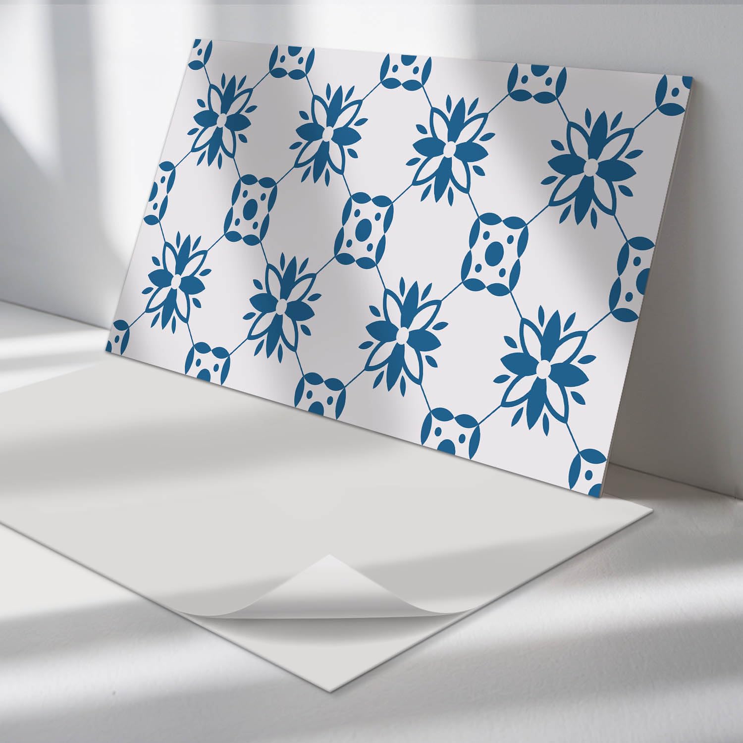 Panneaux décoratifs 60x30 cm PVC multipack autocollants pour un intérieur fleuri