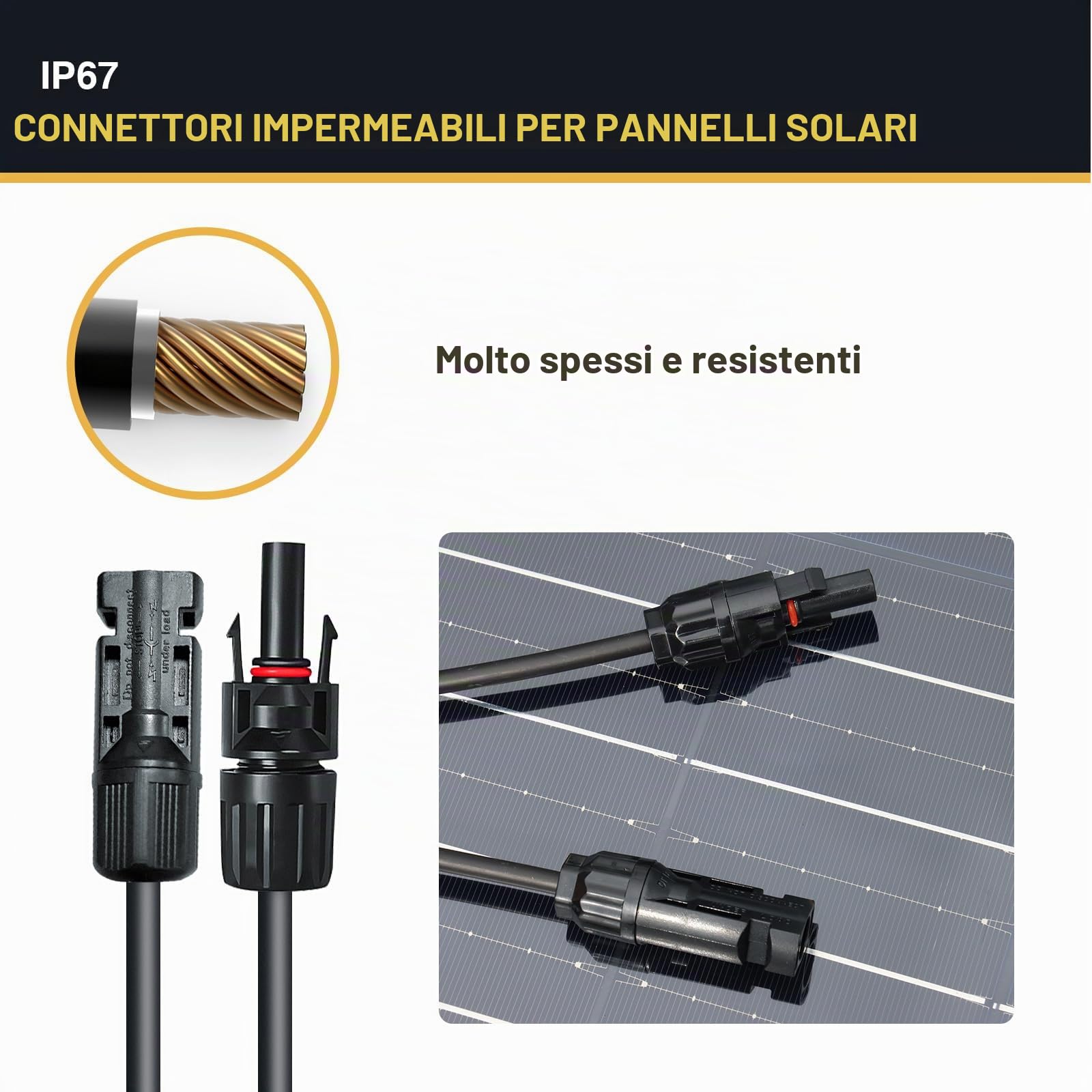 XINPUGUANG Pannello Solare Flessibile 100w 12v Fotovoltaico Modulo Monocristallino per batteria, camper, auto, barche, capannone, balcone (Black)