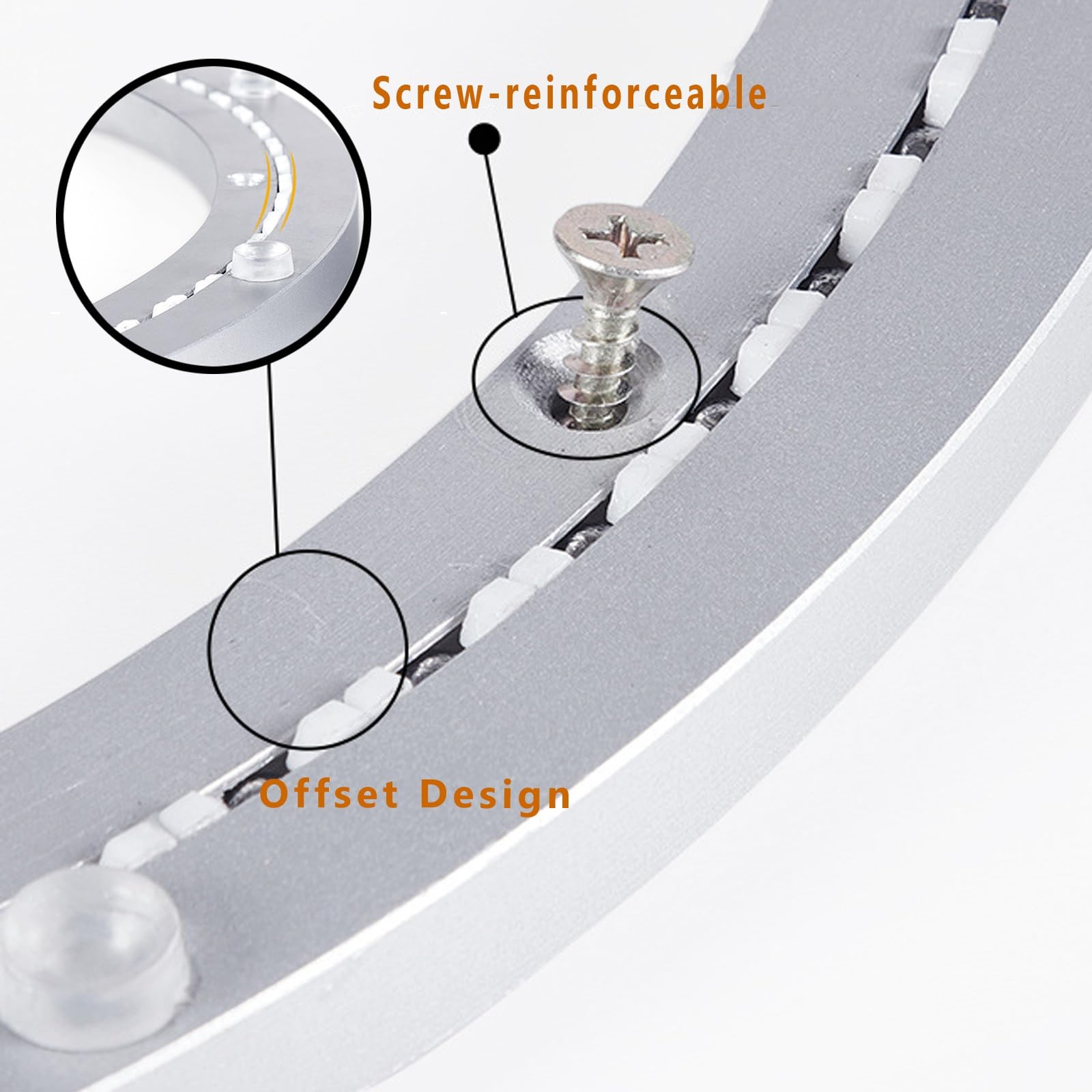 Lazy Susan Glatte Drehplatten-Hardware, Schwerlast-Drehtellerlager