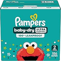 Vista 15 de Pañales Pampers Baby Dry - Talla 2, 186 unidades, pañal desechable absorbente para bebé (el empaque puede variar)