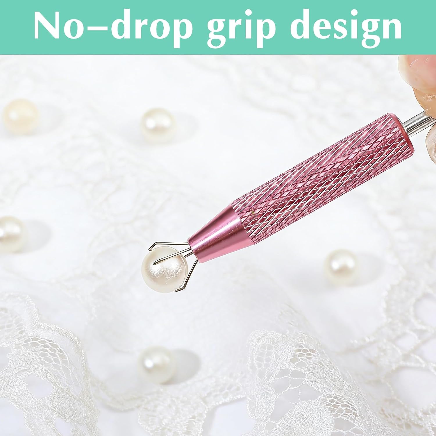 Piercing Ball Grabber Tool for Changing Jewelry - 16G 18G Ear Nose Lip Piercing Changing Tool Taper Needle Kit - Stainless Steel Flat Back Earring Insertion Applicator for Ear/Nose/Navel/Lip/Eyebrow
