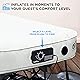 Ivation EZ®-Bed (Queen) Inflatable Air Mattress with Frame & Built-in Pump - 3 Min Self Inflate/Deflate - Raised Blow up Bed with Legs, Auto Shut Off, Premium Coil Design, Wheeled Portable Case Product Image 5