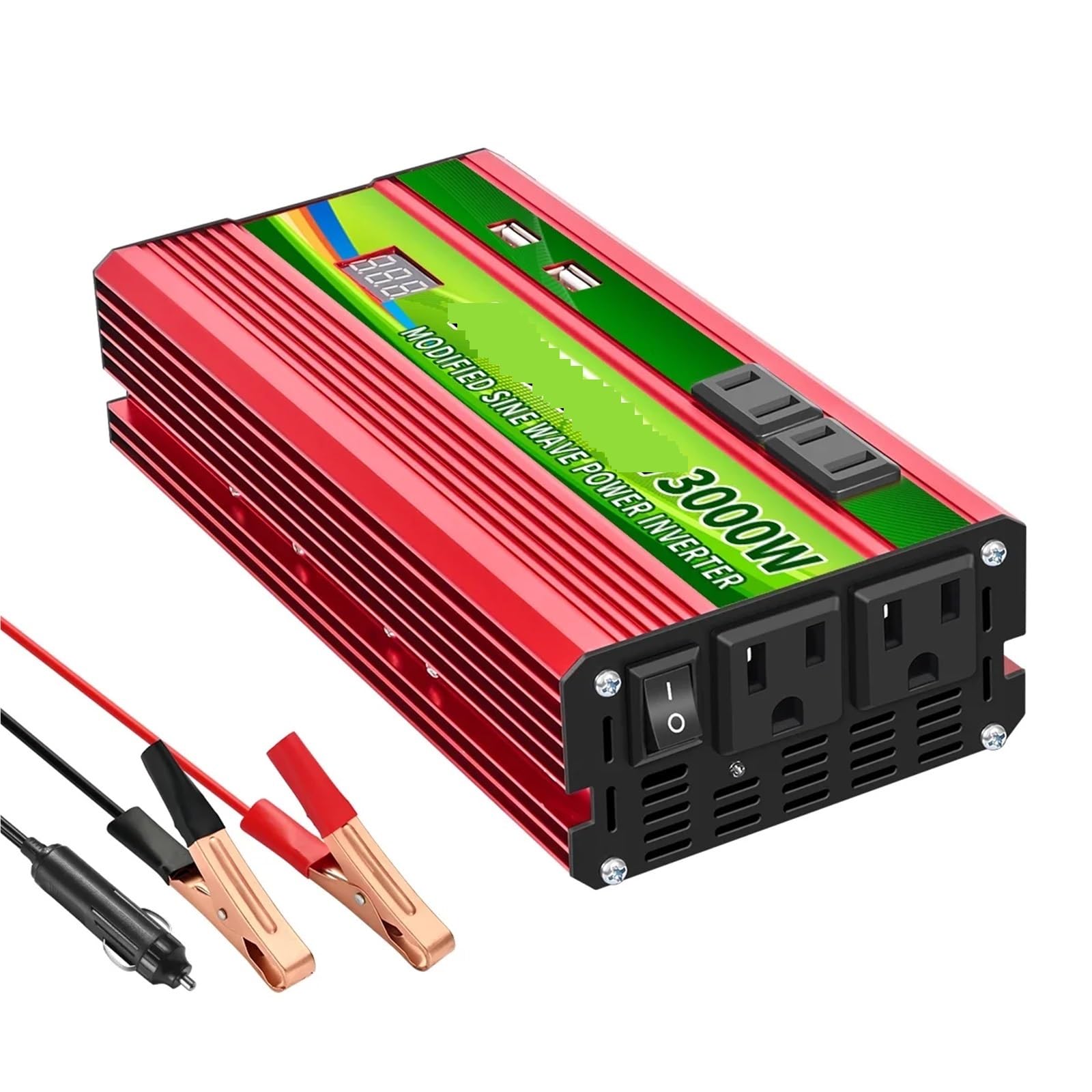Przetwornica mocy szczytowej AC 110 DC 12V24V 1600W 2600W 3000W Ochrona i bezpieczeństwo(12V24V 3000W110V60HZ)