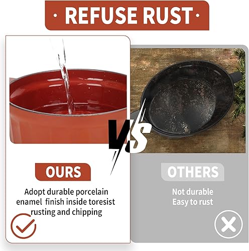 Miniatura 6 de Estufa de leña - Humidificador de estufa de leña de hierro fundido con revestimiento de esmalte de porcelana, olla de vapor para chimenea,