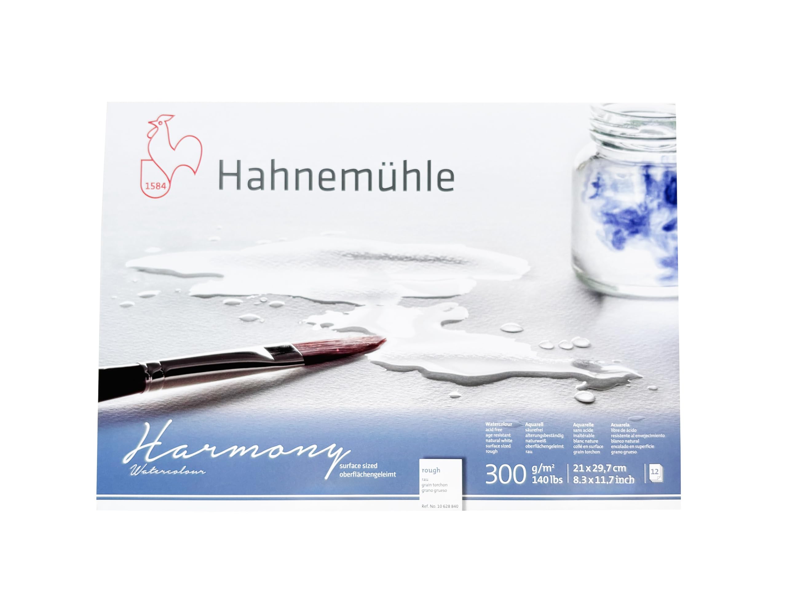 Hahnemuhle Harmony Watercolour Block Rough A4