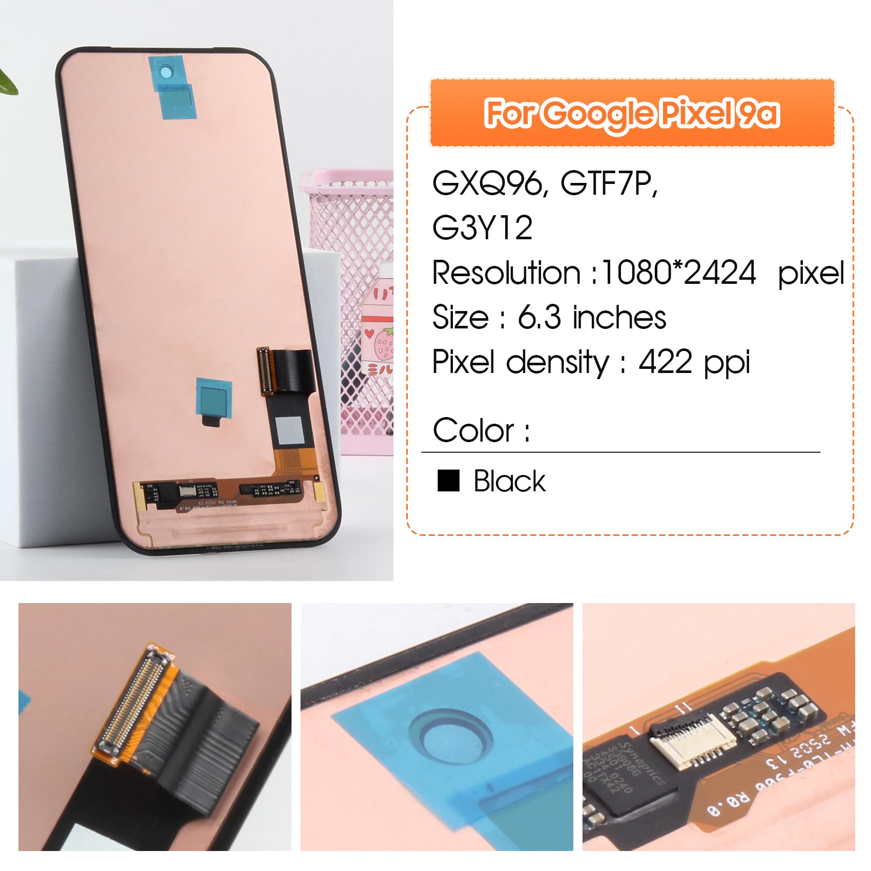 Amazon.com: Original Screen for Google Pixel 9a 5G Screen
