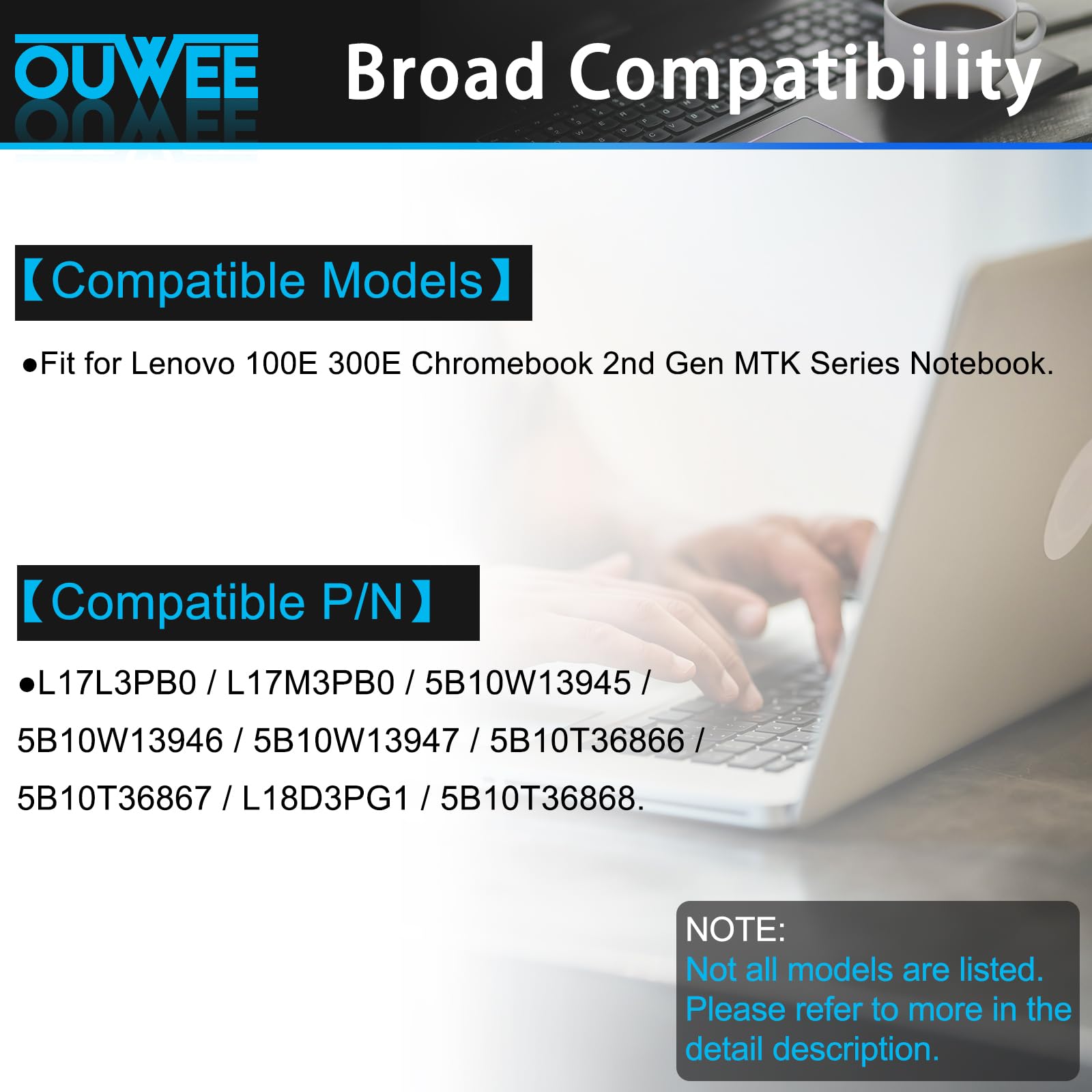 Amazon.com: OUWEE L18D3PG1 Laptop Battery Compatible with Lenovo