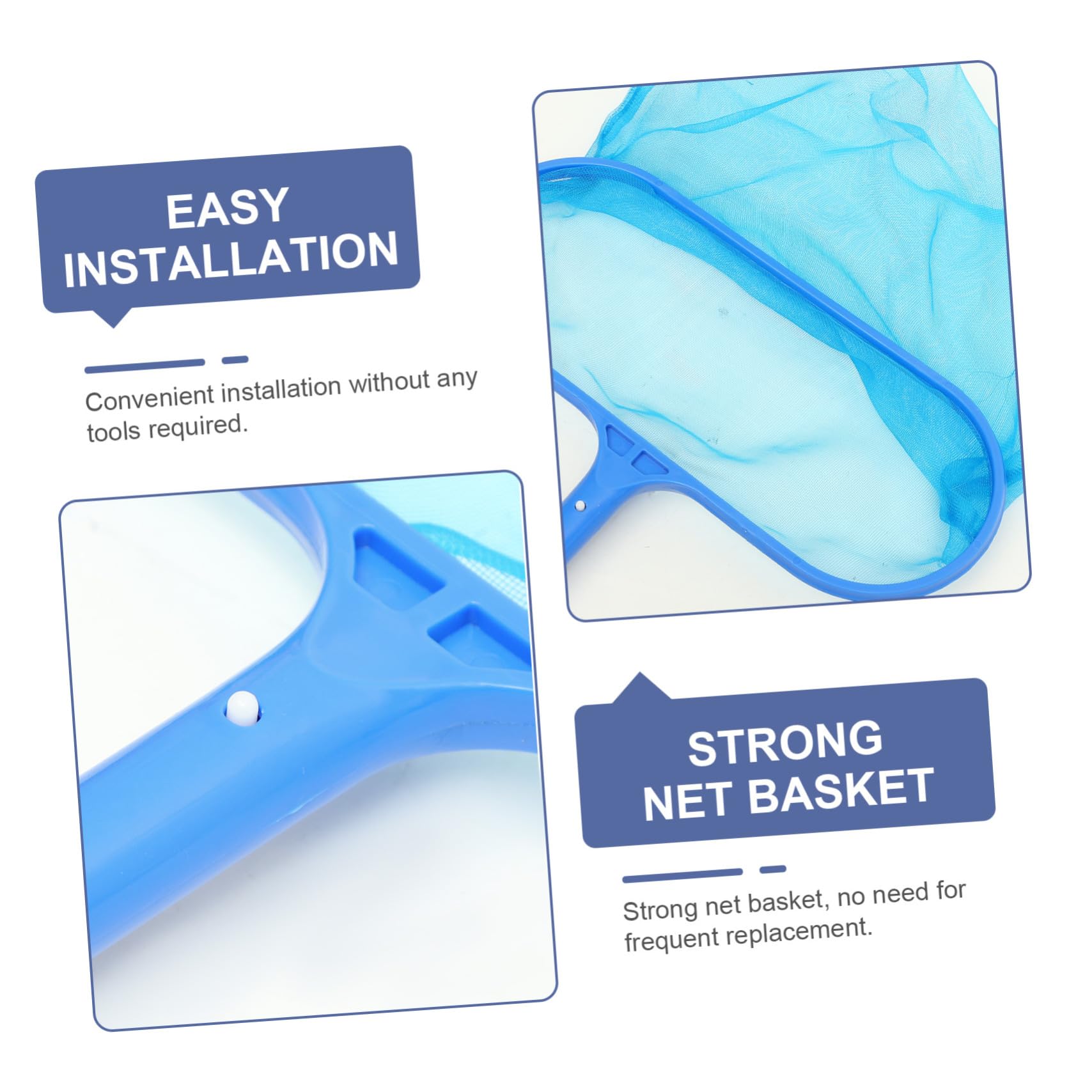 SUPVOX Limpieza para Piscinas con Mango Telescópico de Herramienta para Recoger y Diseño Ligero y Deslizante Fácil de y Almacenar para de Estanques y Piscinas al Aire