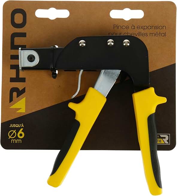 Tijeras Para Cortar Metal RHINO 240mm - Corte Recto, Acero Cromo Vanadio | Para Chapa, Zinc, Cobre