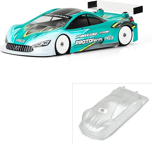 Pro-line Racing PROTOform 110 P63 X-Lite 0.016 in Cuerpo transparente para 7.480 in TC PRM158015 Carrocerías de cochecamión Alas y calcomanías