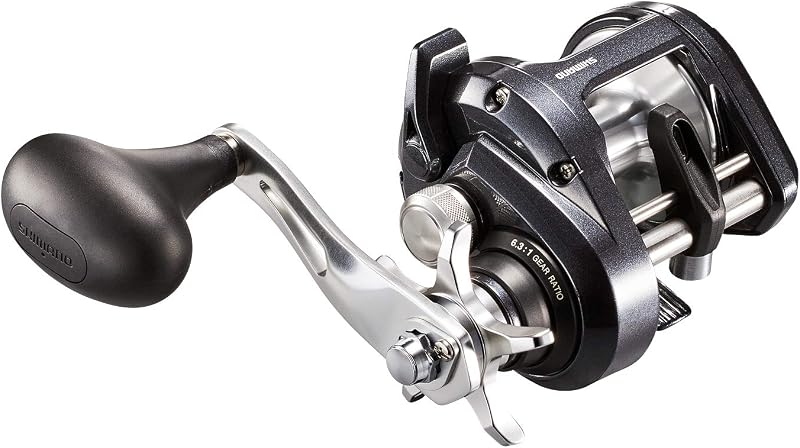 Shimano Tekota 601A Conventional Trolling Reel, Left Hand, Line Counter