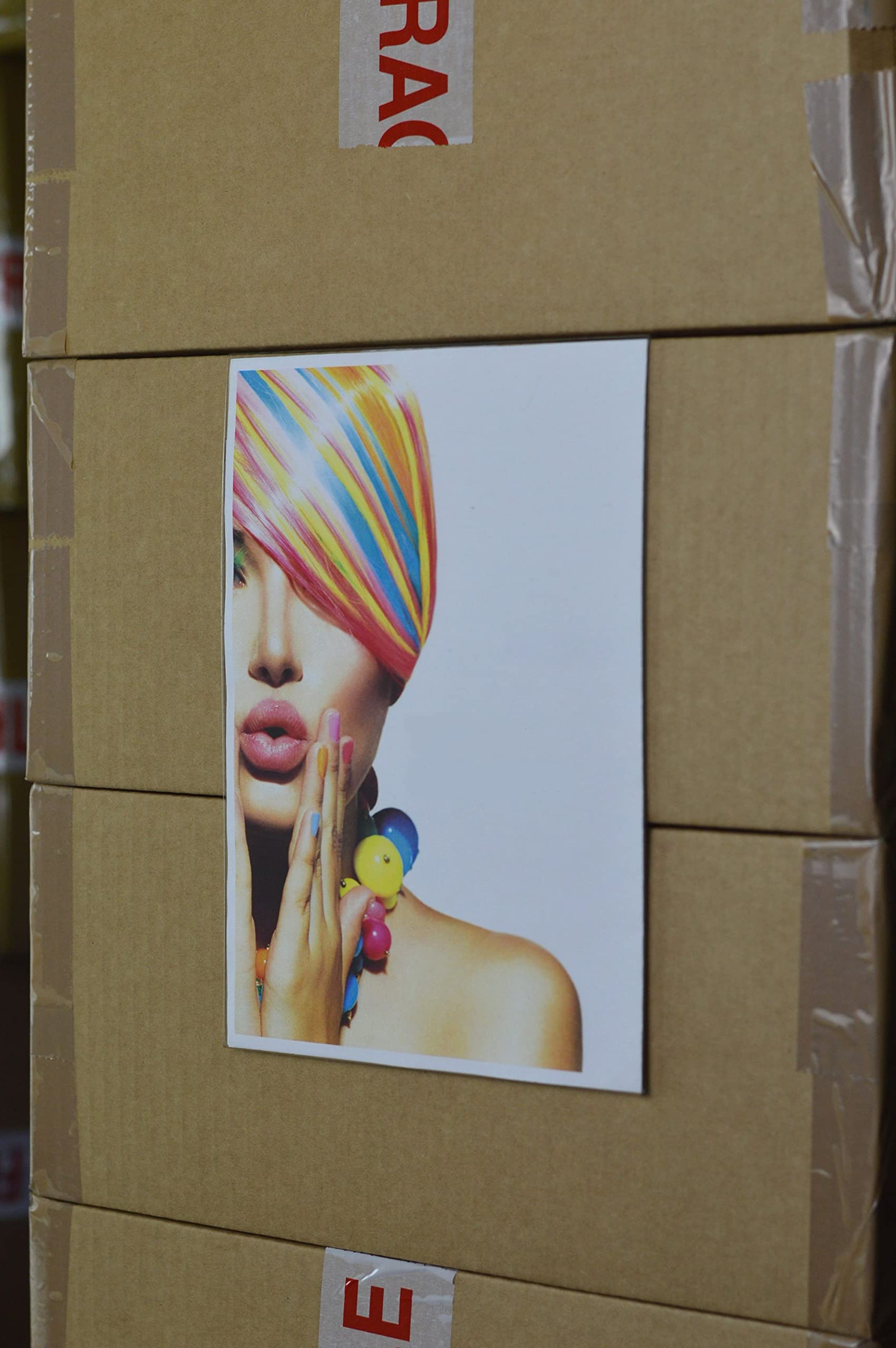 Pos Display Shop 25 x A5 Portrait Warehouse Retail Aisle Offer Pallet Sign Holder Card Price Display PVC, with 50mm Lip