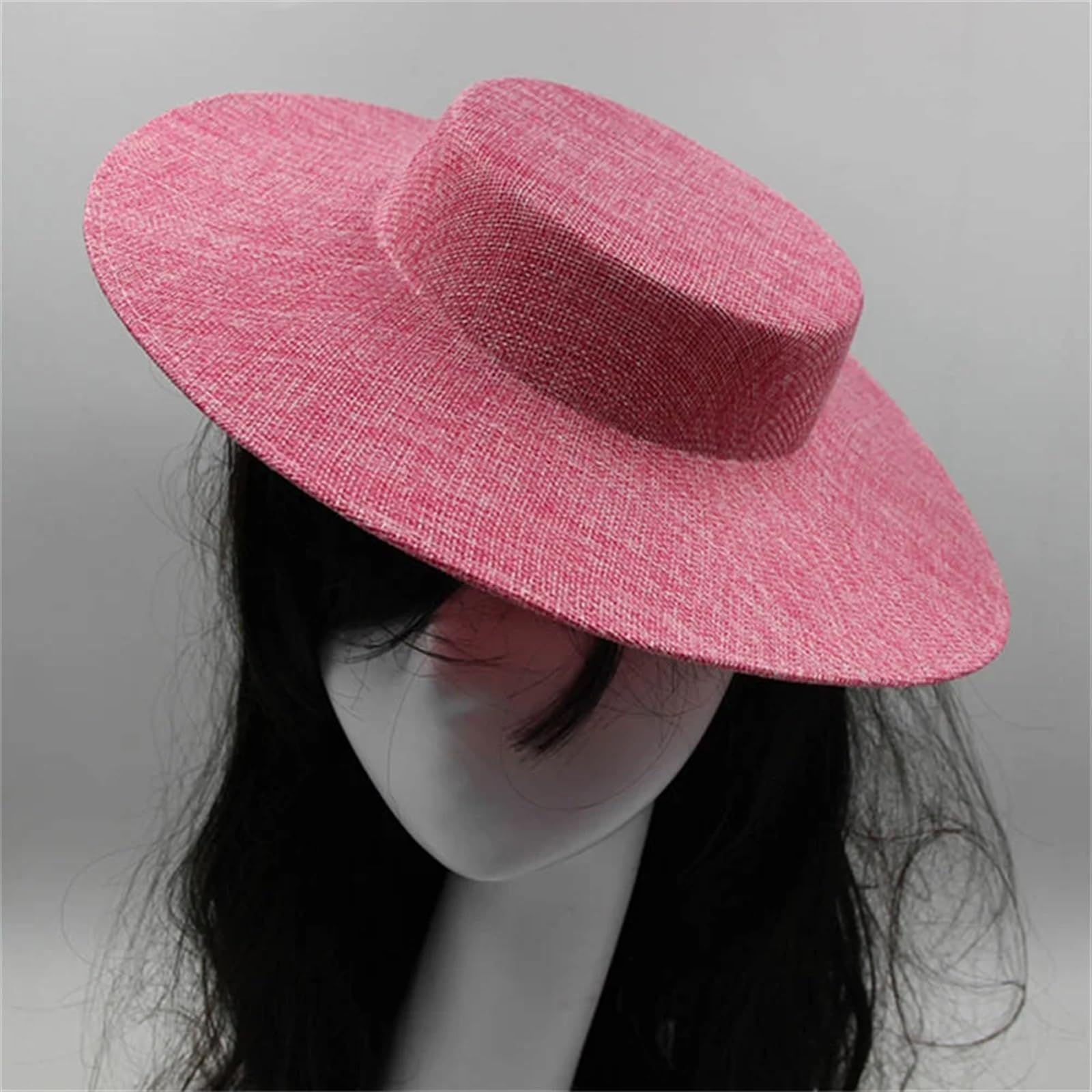Cappello da Cerimonia Nuziale 31CM Fascinates Base Grande Cappello Forniture for Modisteria da Sposa Fai da Te Accessori for Capelli Cappello Donna Copricapo da Chiesa per Matrimonio Festa Cocktail Ba
