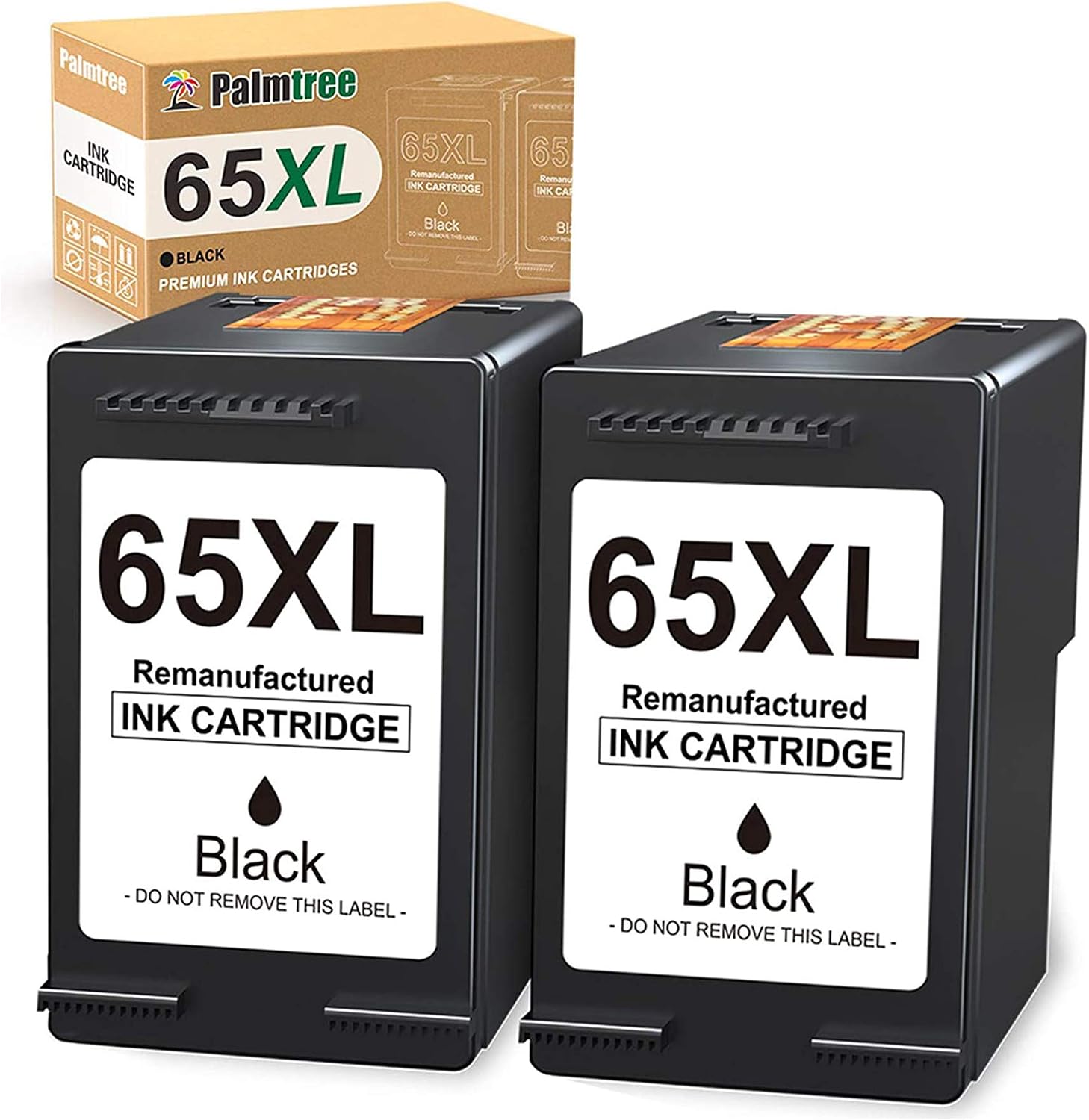 Palmtree Remanufactured HP 65 Black Ink 