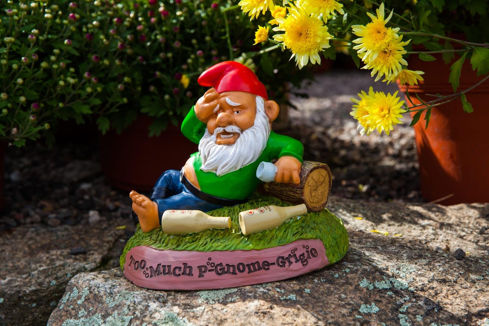 BigMouth INC Le GNOME du Jardin de Hungover