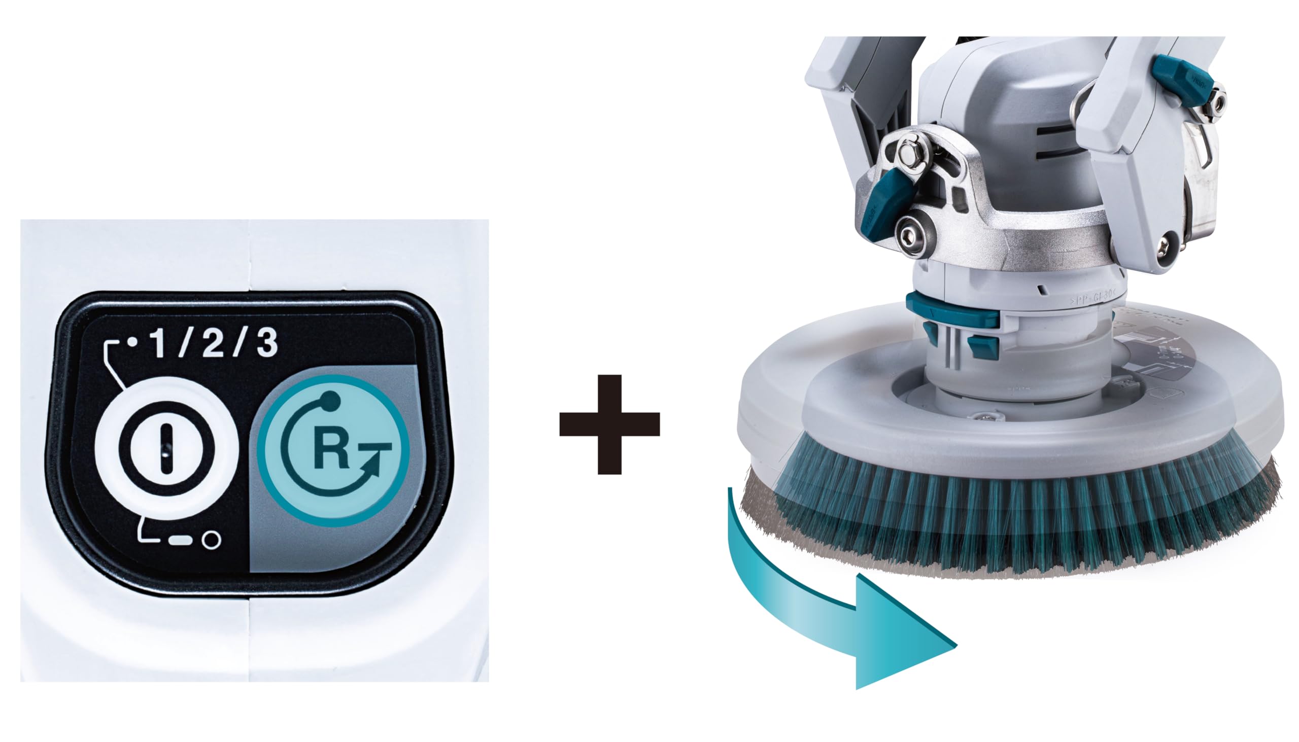 Makita PS001GZ 40V Max Li-ion XGT - Pulidora sin escobillas, baterías y cargador no incluidos