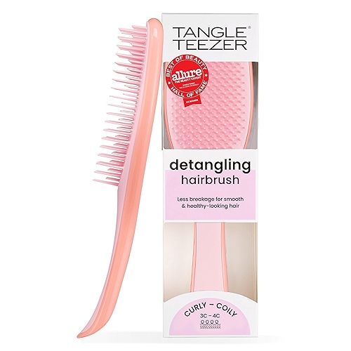 Tangle Teezer - Escova de cabelo desembaraçadora The Wet Detangler para texturas grossas a...