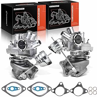 A-Premium Complete Turbo Turbocharger Kit, with Wastegate Actuator & Gasket, Compatible with Ford F-150 2011-2012, 3.5L Ecoboost, Replace# CL3Z-6K682-C, CL3Z-6K683-D