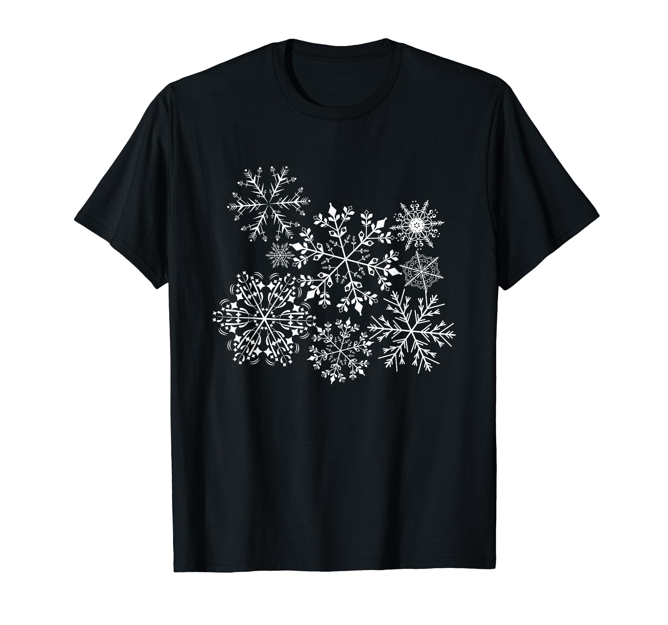 Snowflake Snowfall Snow Winter Fun T-Shirt
