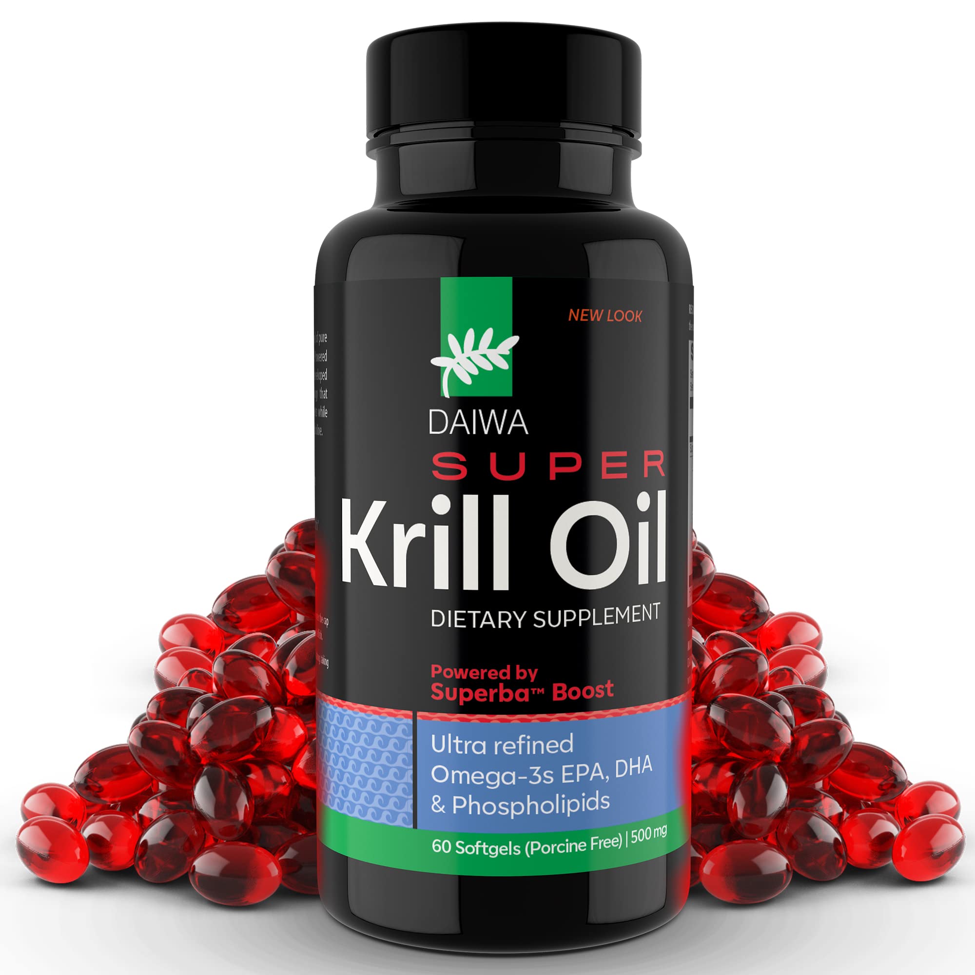 Buy Daiwa Super Krill Oil 1000mg Softgels with Superba Boost EPA DHA