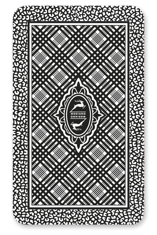 Modiano Regional Playing Cards Piedmontesi cumpleaños 150 rojo miniatura 3