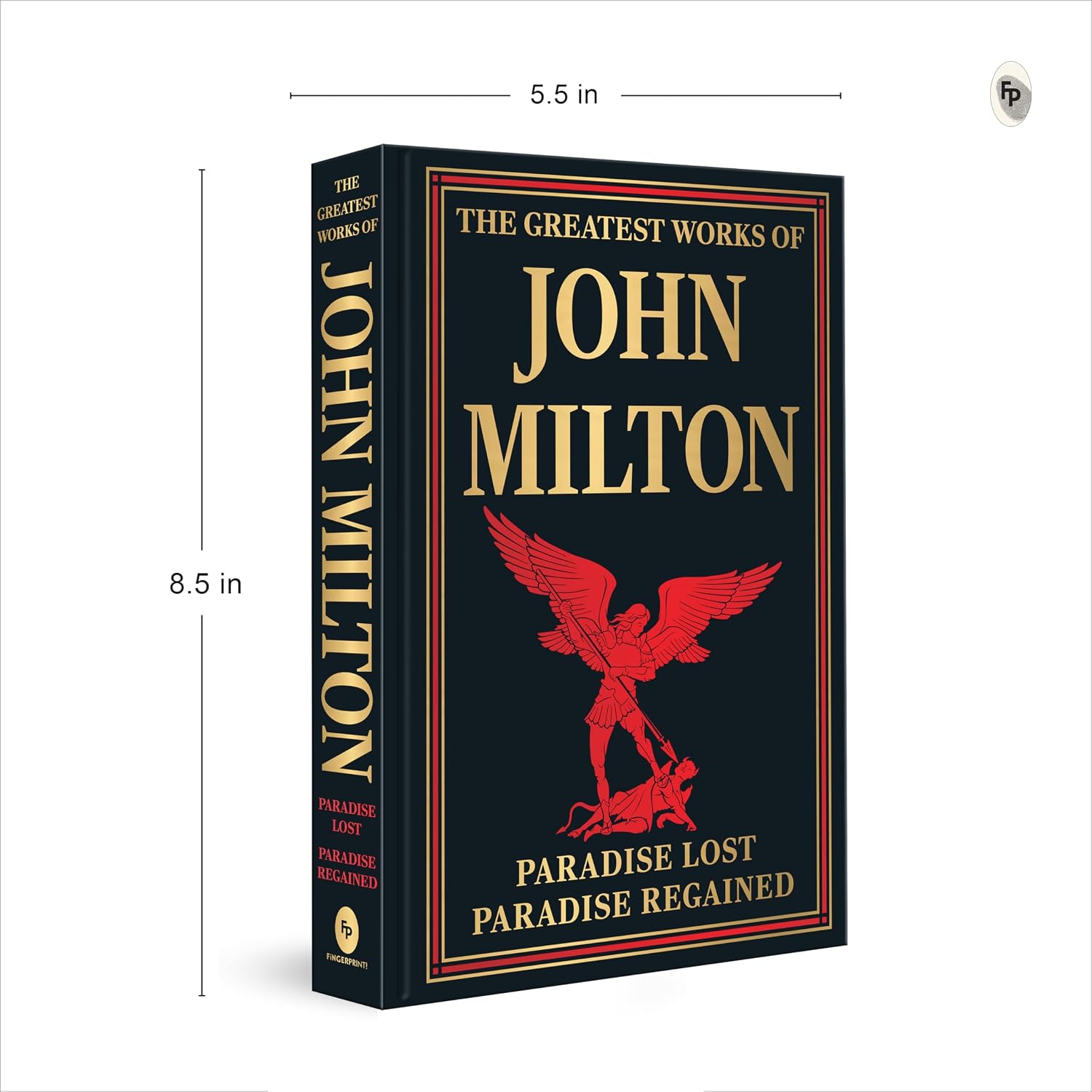 Greatest Works of John Milton (Paradise Lost and Paradise Regained) , The (Fingerprint Classics)