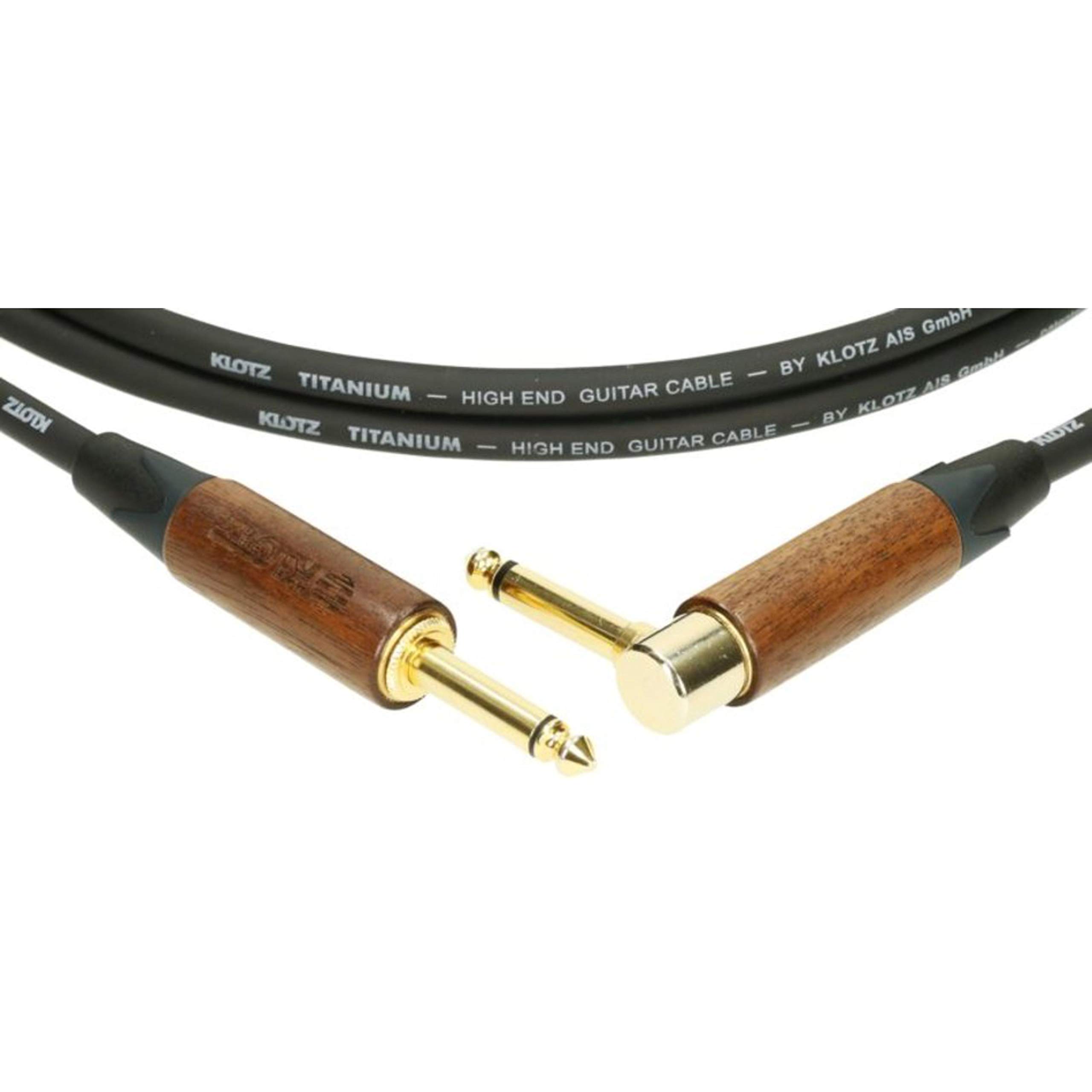 Klotz Cables TIW0900PR Titanium Walnut cable guitarra o bajo. 9m