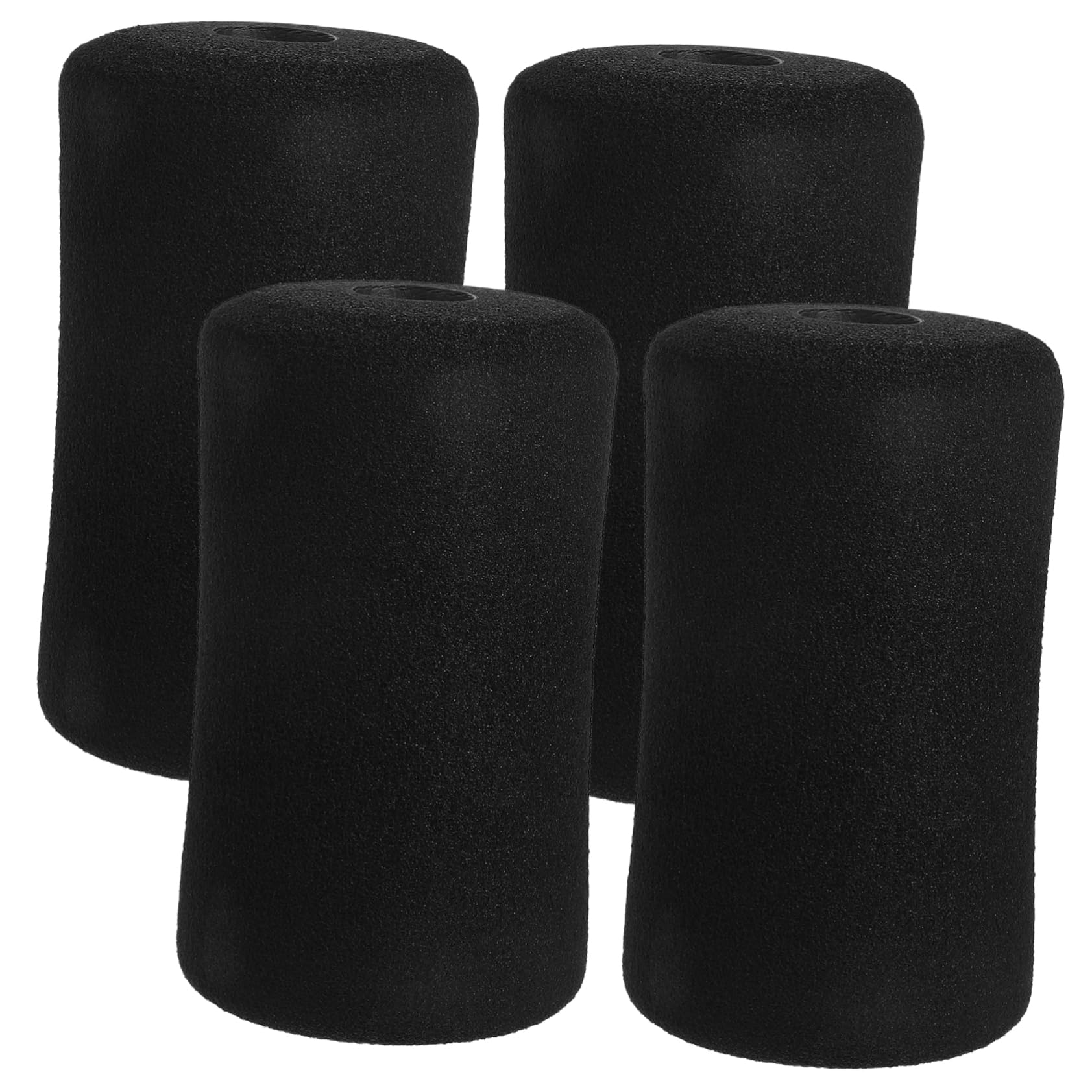 Homoyoyo 4 Pcs Rouleaux De Mousse Éponge Pour Sport Et Musculation - Accessoires De Remplacement Pour Banc De Musculation Et Station De Avec Poignée En Mousse