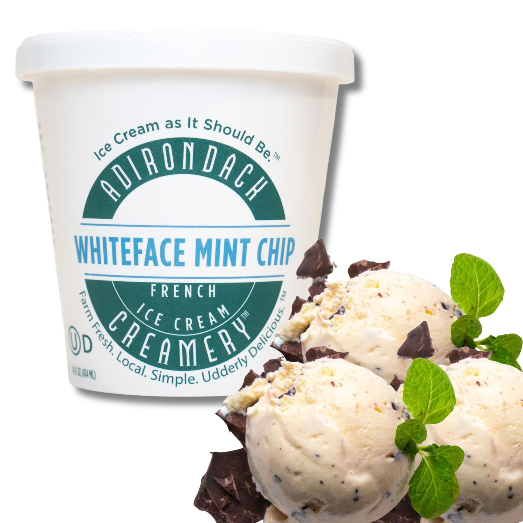 Amazon.com: Adirondack Creamery - French Ice Cream - WhiteFace