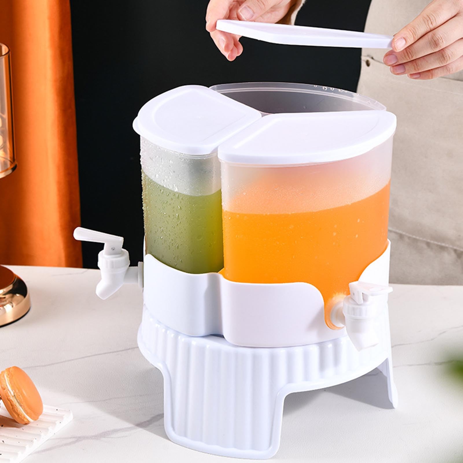 Distributore Di Bevande Da Frigorifero Dispenser Succo Grande Capacità