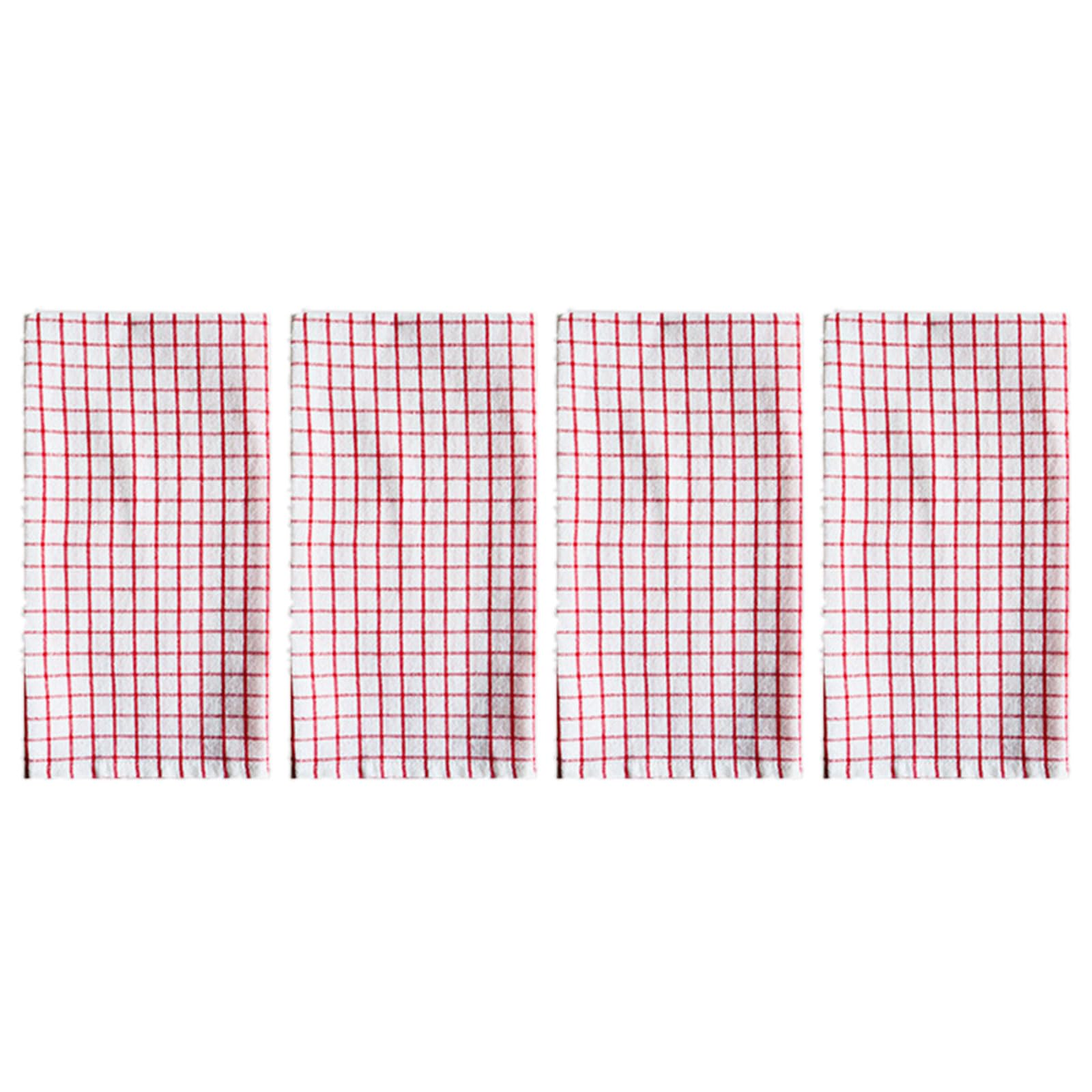 Jazuaiao Farmhouses Washable Cotton Dining Napkins with Unique Woven Stripe Pattern, Fabric Dinner Napkins Enhances Meal Setting Stripe