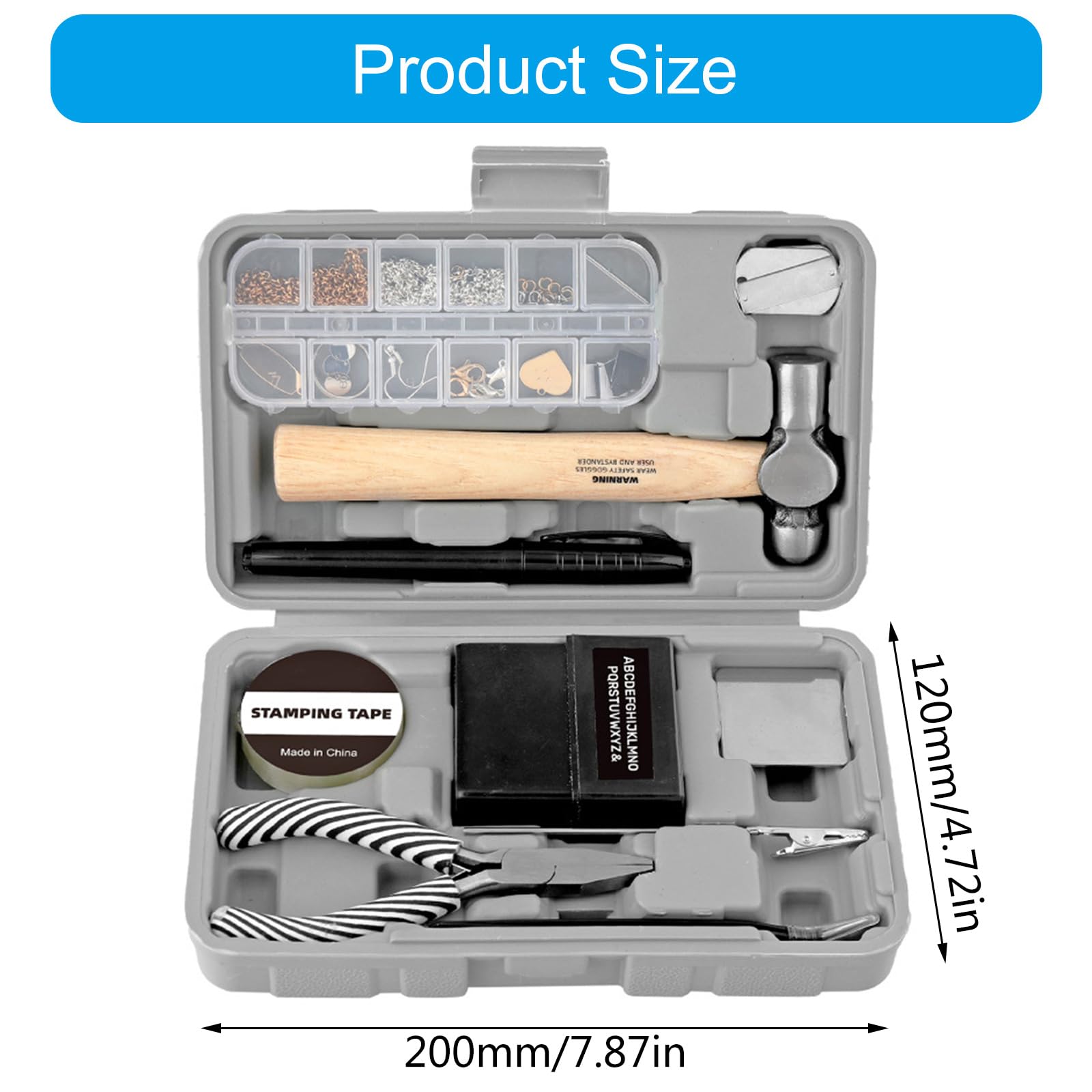 Kit per la creazione di gioielli per adulti kit di forniture per la creazione di gioielli con strumenti per la creazione di gioielli fili per gioielli risultati