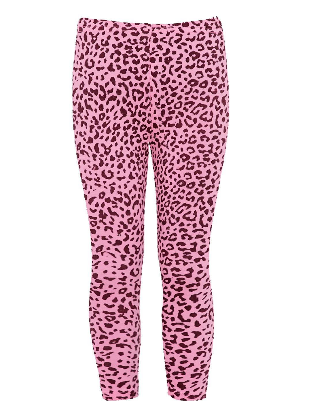Naughty Ninos Leggings da bambina a vita alta, vestibilità regolare, in cotone, confezione da 2