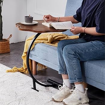 Amazon｜C シェイプエンドテーブルアイアンサイドテーブル高級