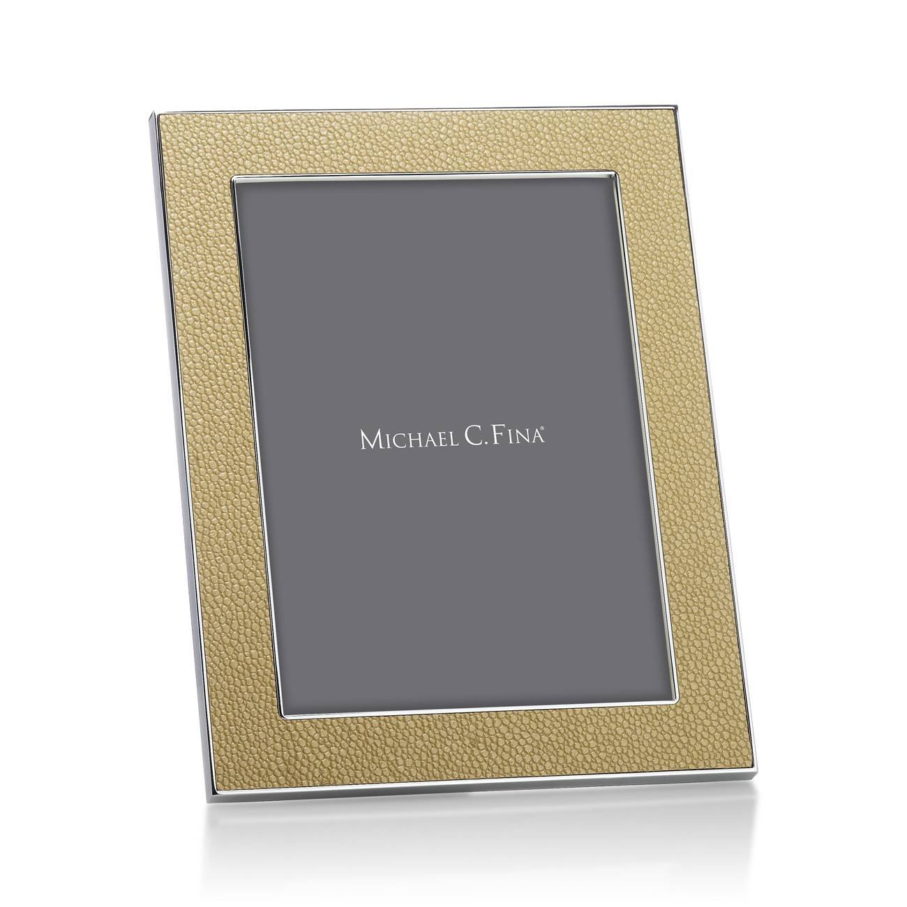 Addison RossShagreen Frame, Sand, 5-Inch-By-7-Inch