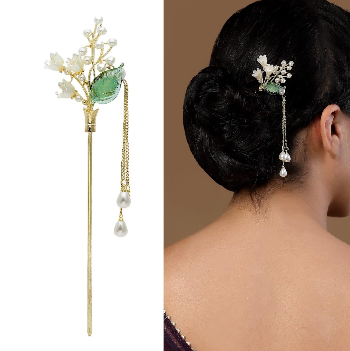 See full amazon price history chart for VOGUE PANASH Gold Plated Embellished Hairstick VOGUE PANASH Gold Plated Embellished Hairstick (B0D7SFVHFV) Amazon Price History, Amazon Price Tracker