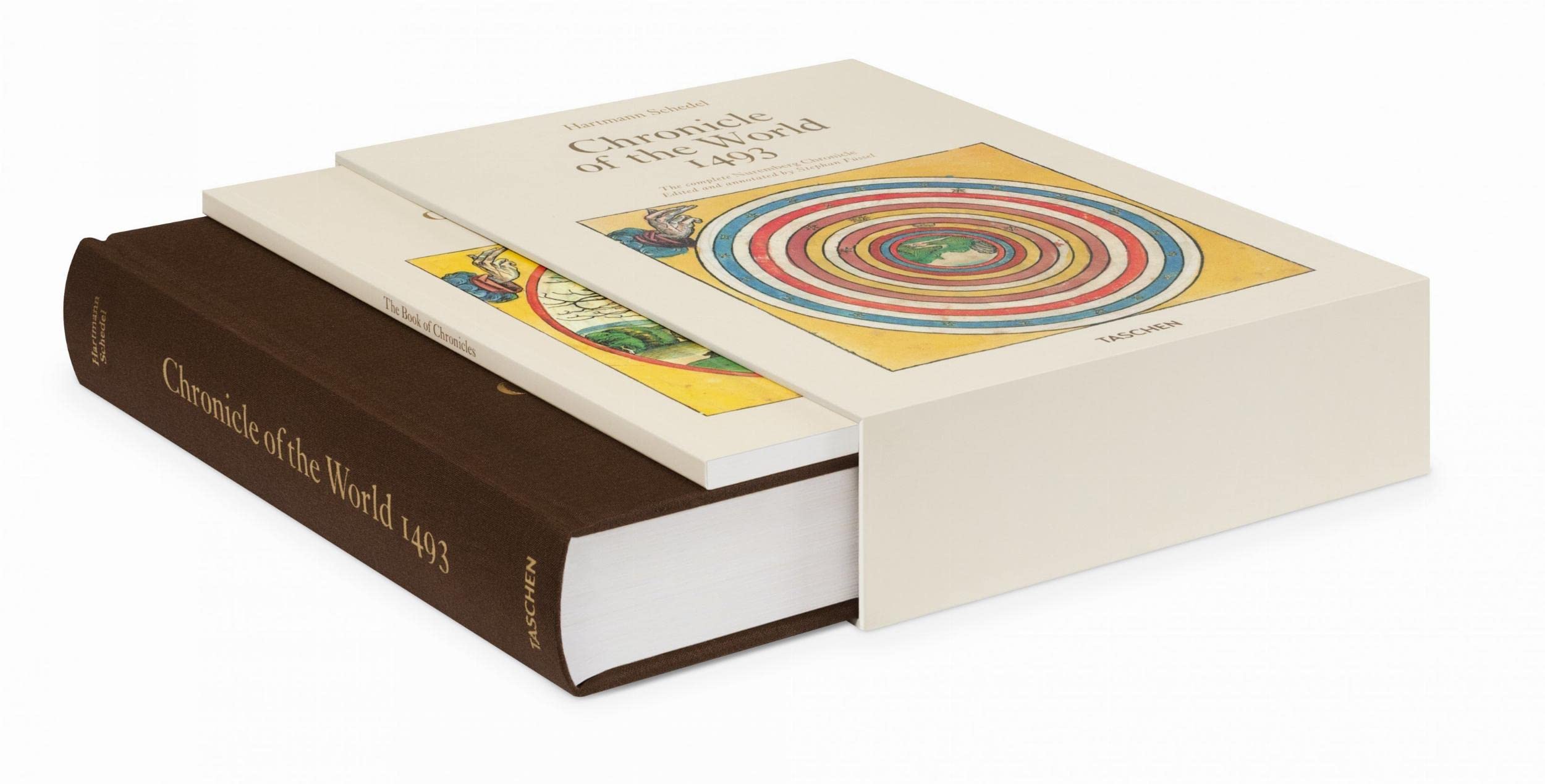 Schedel. Weltchronik - 1493. Kolorierte Gesamtausgabe: Kolorierte Gesamtausgabe. Begleitheft: Das Buch der Chroniken