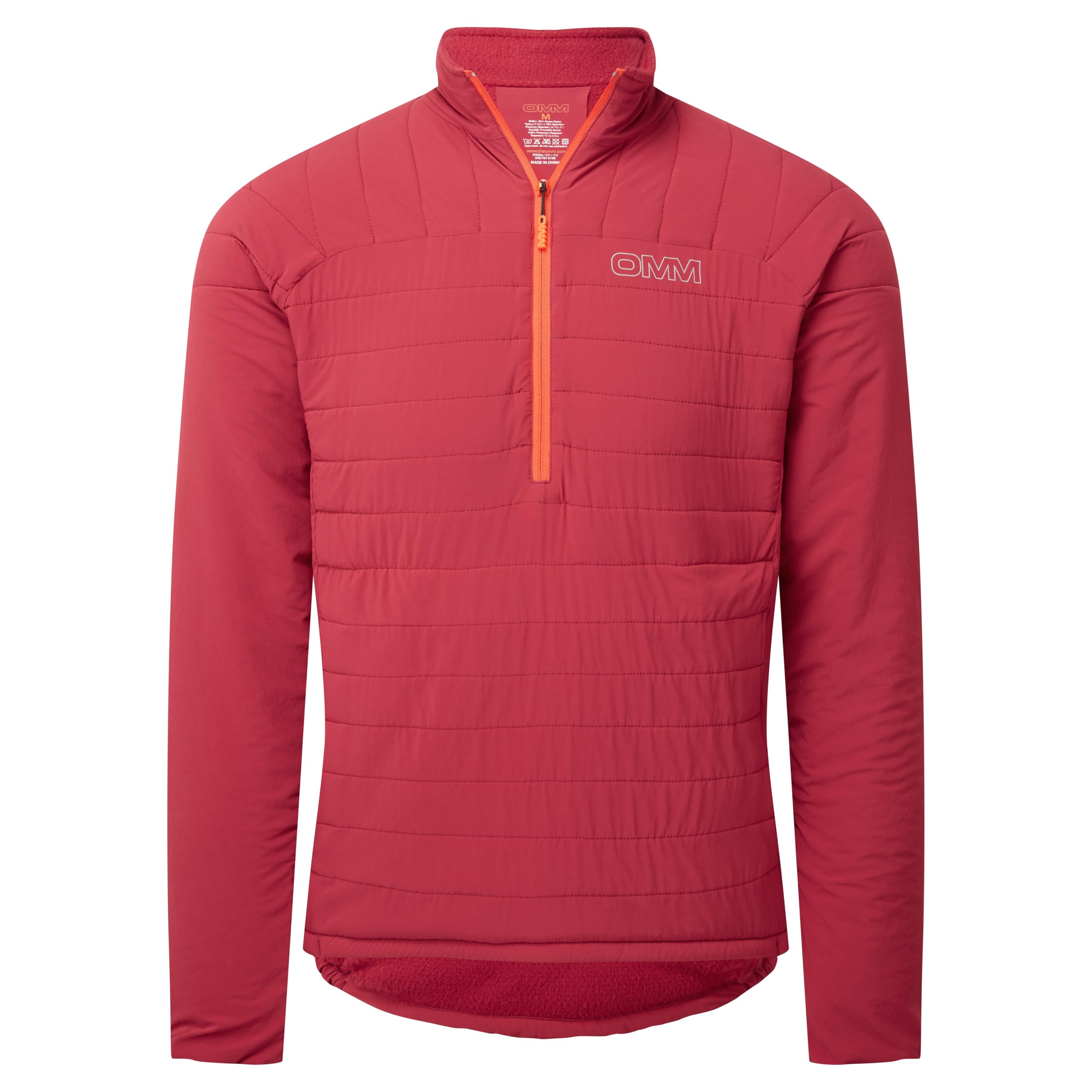 Omm Original Mountain Marathon Unisex Dark Red Omm Mountain Core Smock L