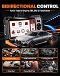 ANCEL FX6000 Bidirectional Scan Tool with Active Test, OBD2 Scanner for Engine ABS Airbag Transmission, Car Scanner with ABS Bleeding, EPB, Oil, SAS, BMS Resets, CAN FD & FCA AutoAuth, Auto VIN