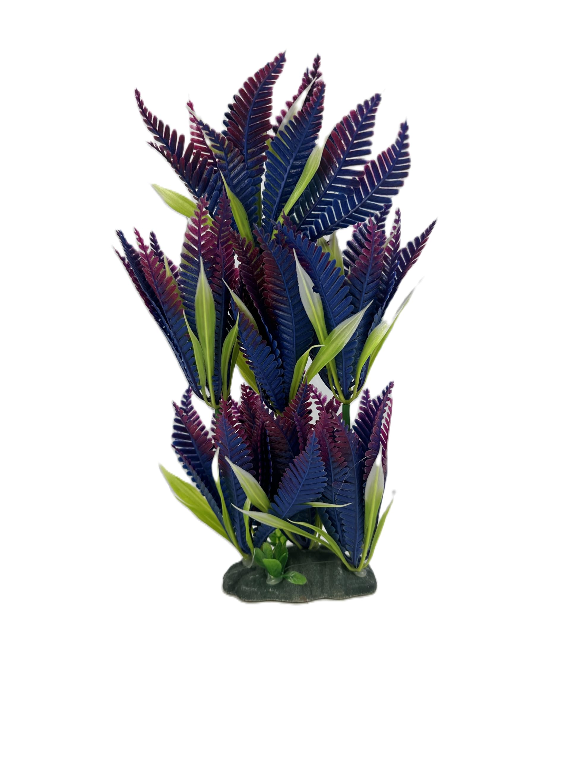 Plantes artificielles pour aquarium VO Vastocean Violet Fougère