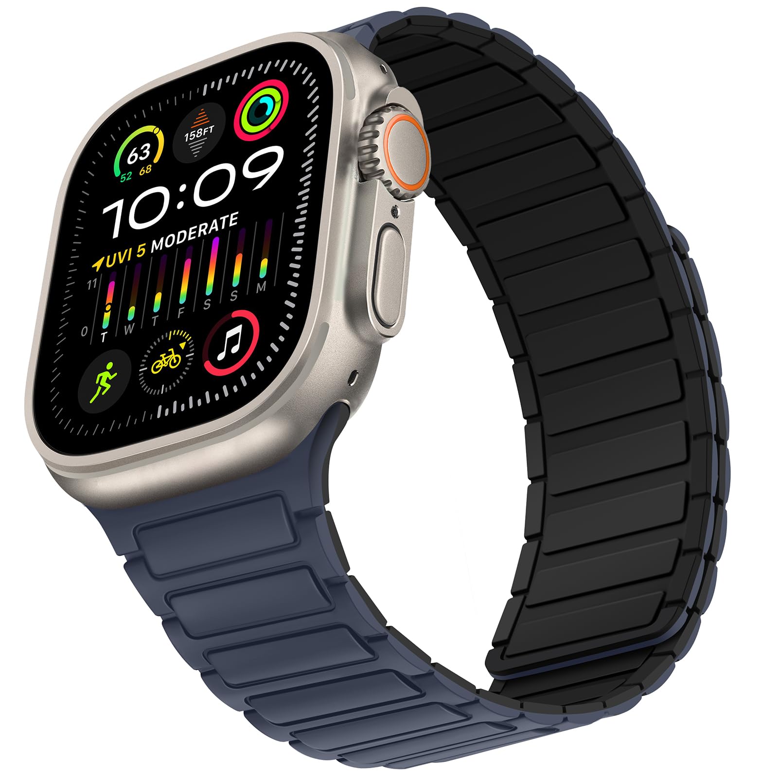 Amazon.co.jp: [Suphart] コンパチブル Apple Watch バンド49mm