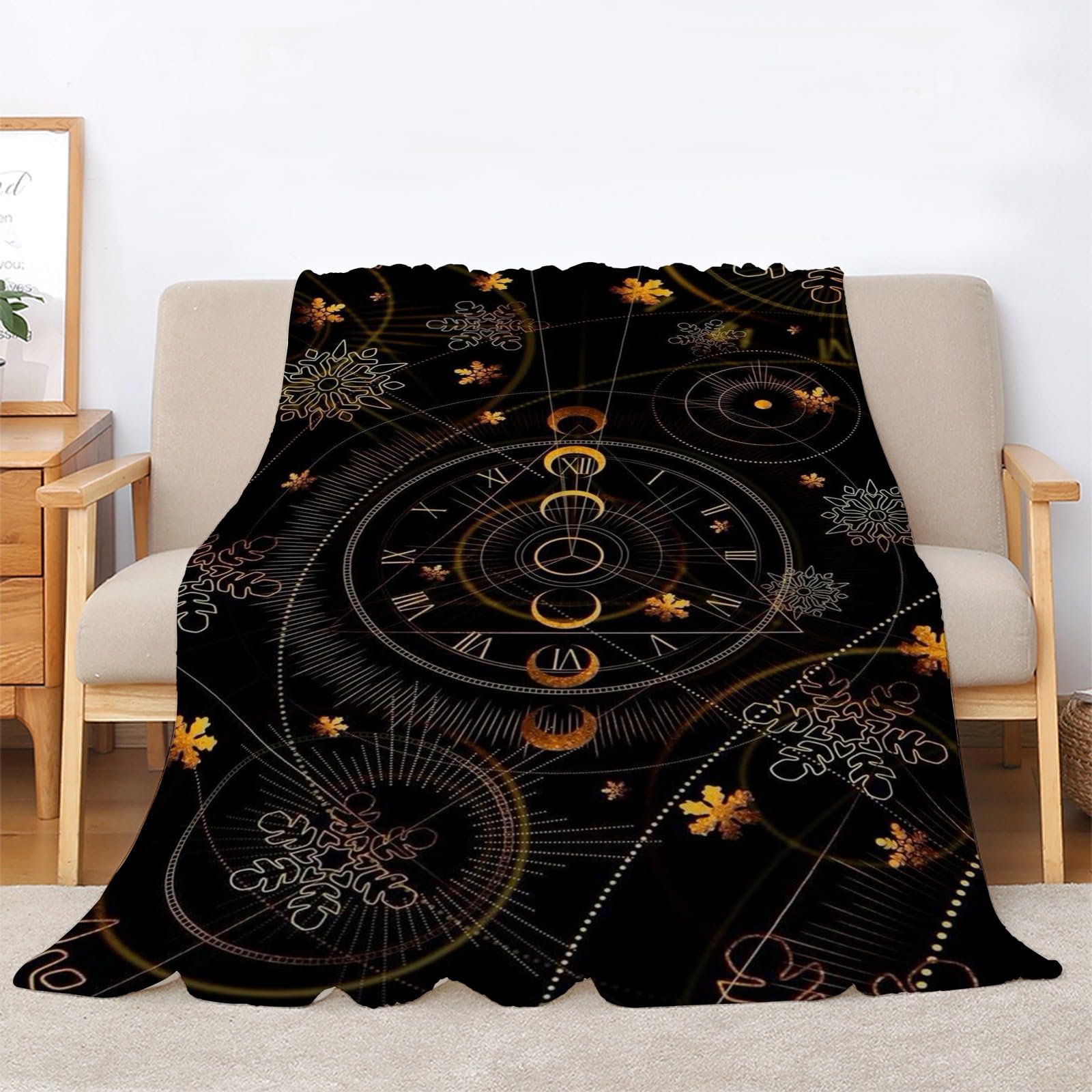 Puszysty koc do wtulania się, 200 x 200 cm, miękki i dwustronny koc polarowy, idealny koc na sofę dla wszystkich, przytulny koc na sofę i łóżko