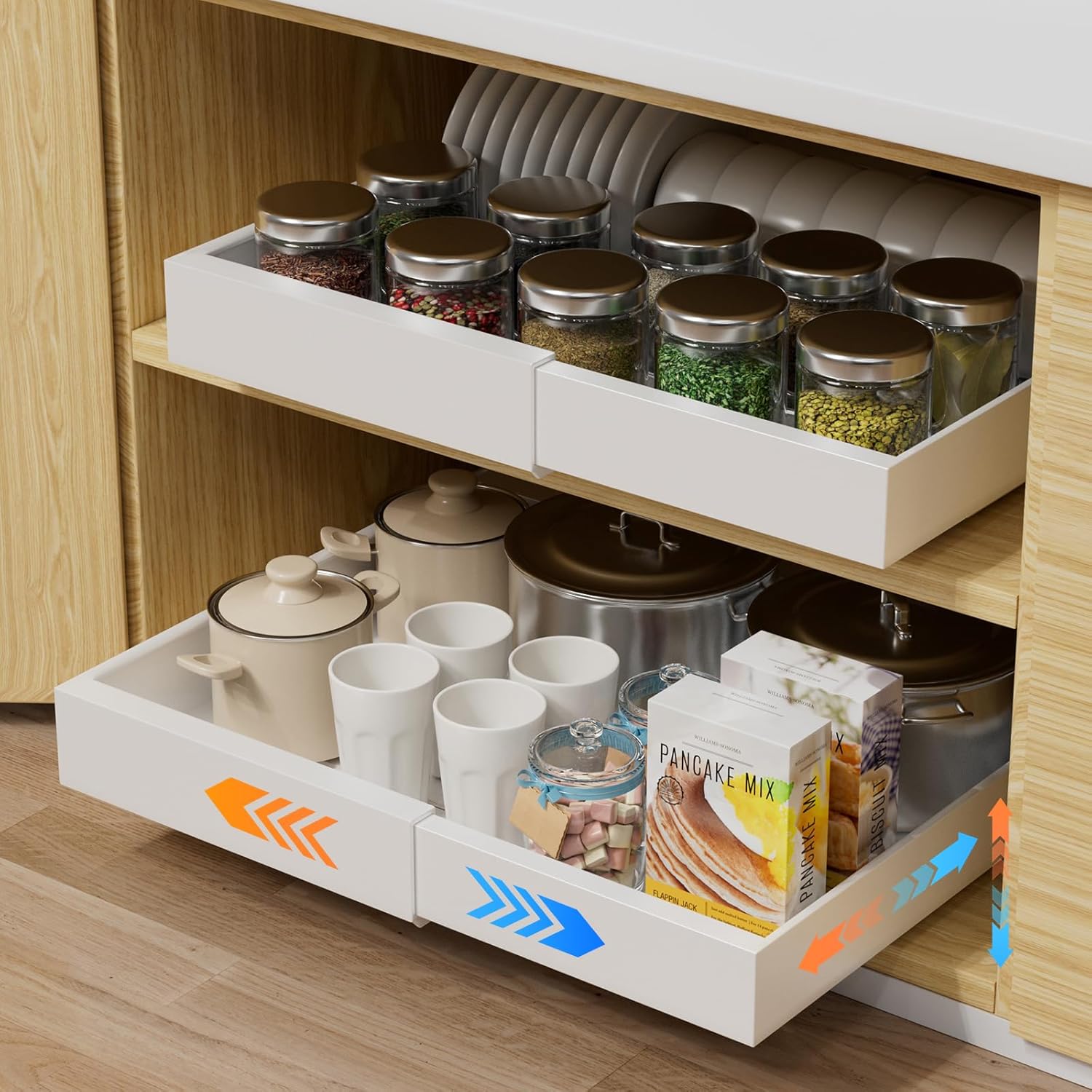 Pull Out Cabinet Organizer