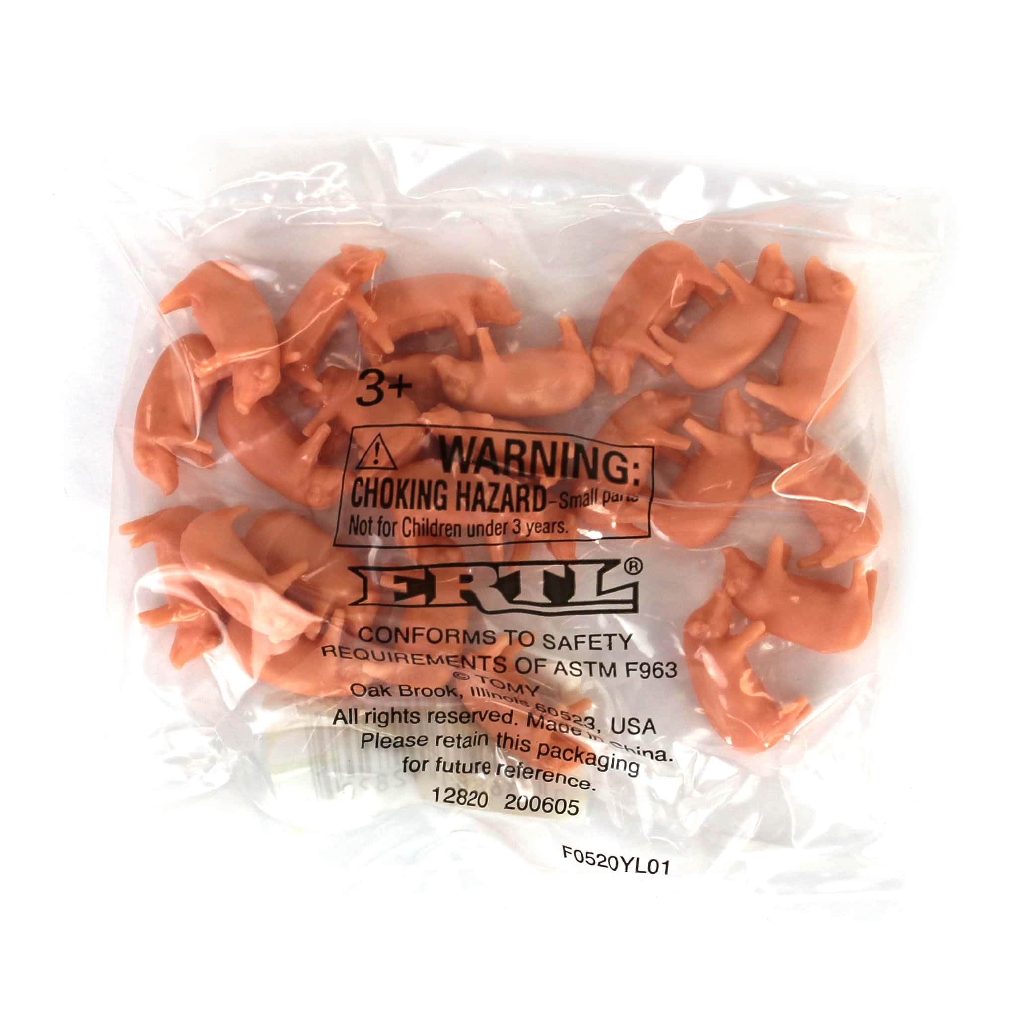 Amazon.com: TOMY 1/64th Bulk Pack of (25) Pink Pigs ZFN12820